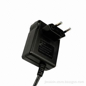 Adapter with 12V/1A Output, EU Plug and UL/FCC/CE/ROoHS Marks